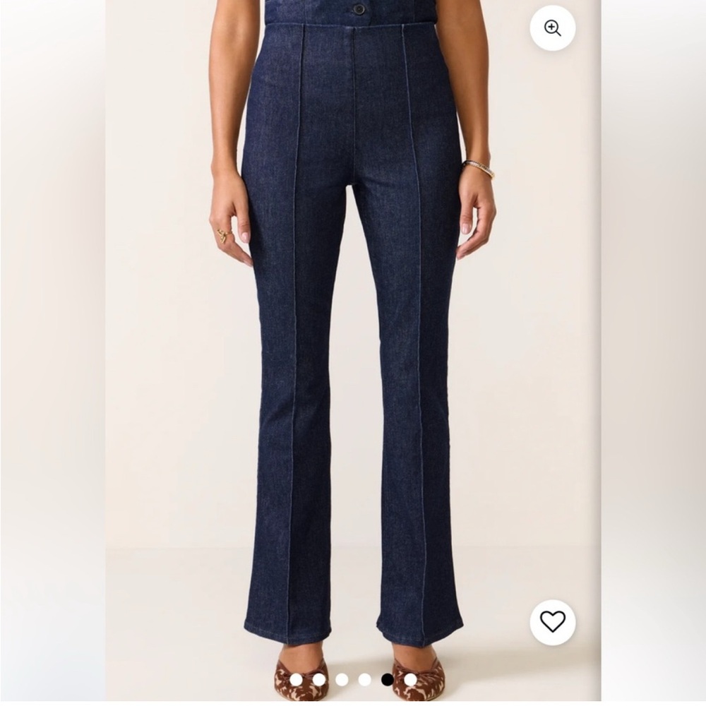 SPANX Dark Blue Denim Pants